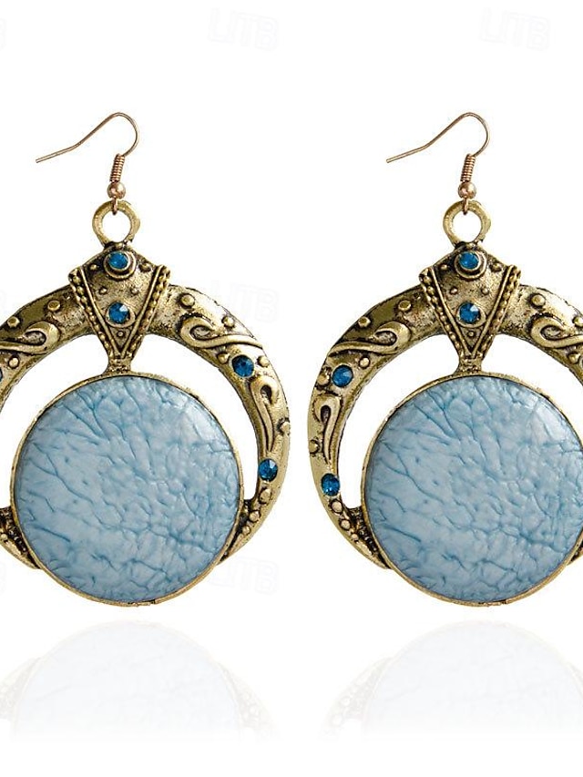  1 Paar Tropfen-Ohrringe For Damen Partyabend Geschenk Verabredung Aleación Vintage-Stil Mode