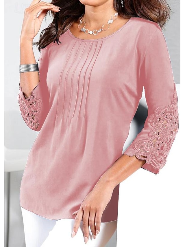  синий кружевной топ со складками