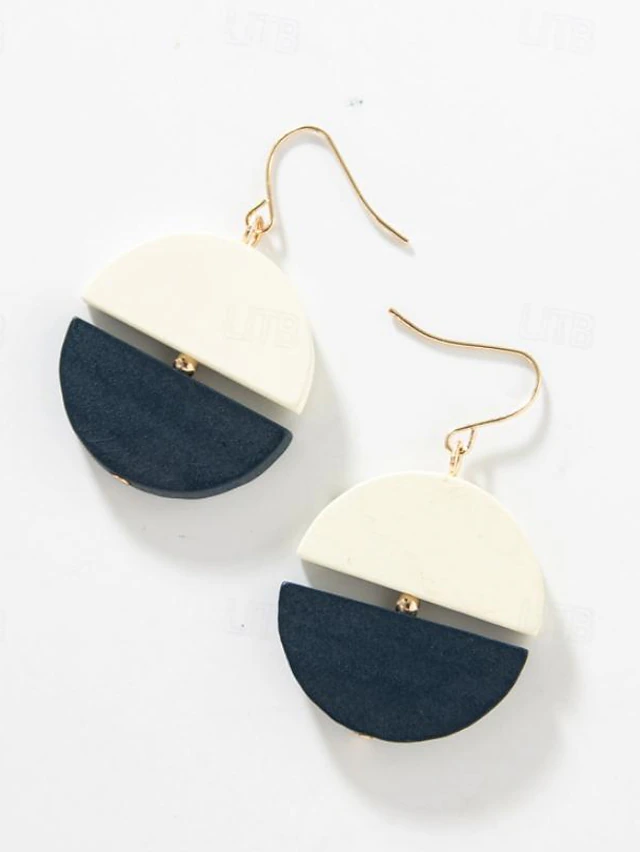 1 Pair Drop Earrings Hanging Earrings For Women's Birthday Party Evening Gift Resin Fancy Fashion 6