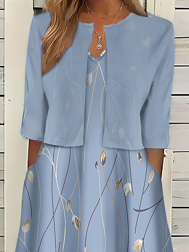 BIANCA TWO PIECE DRESS SET