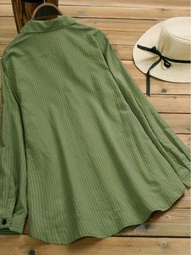 Yellow Stripe Day Blouse main image 0