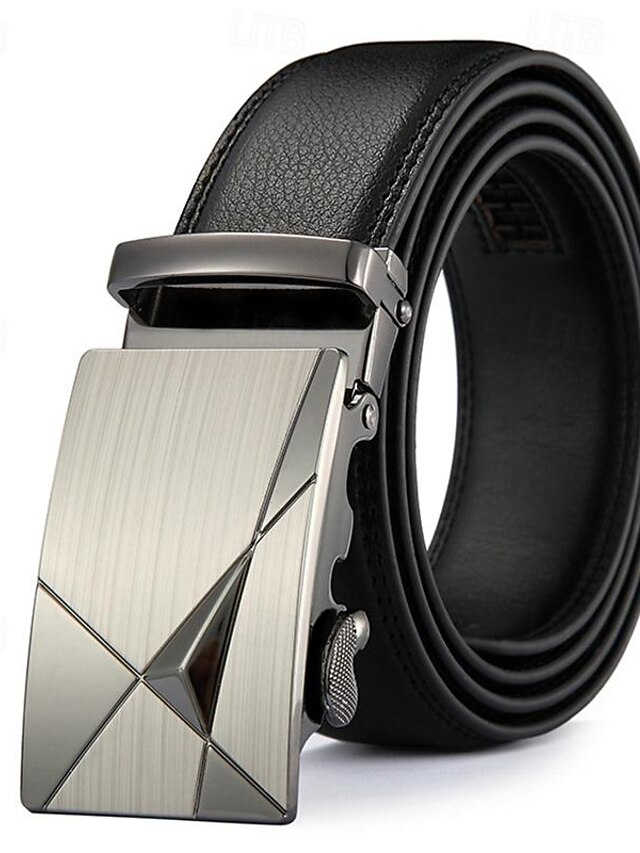  Herre Belte Midjebelte Svart 1 # Svart 2 # Legering Holdbar Justerbare عادي utendørs Daglig