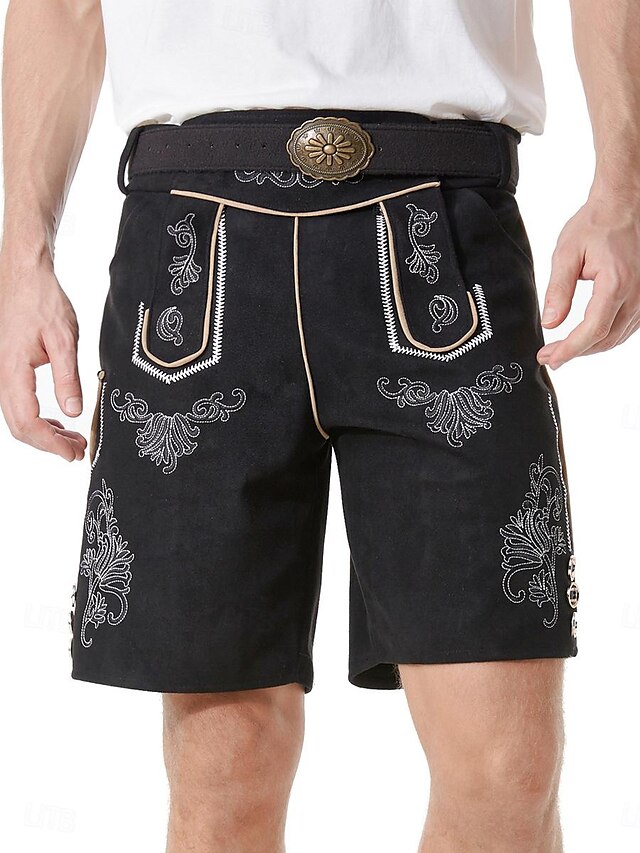  Carnaval Cerveja Oktoberfest Ocasiões Especiais Lederhosen Bávaro Alemão Munique prados Homens Pano de Estilo Tradicional