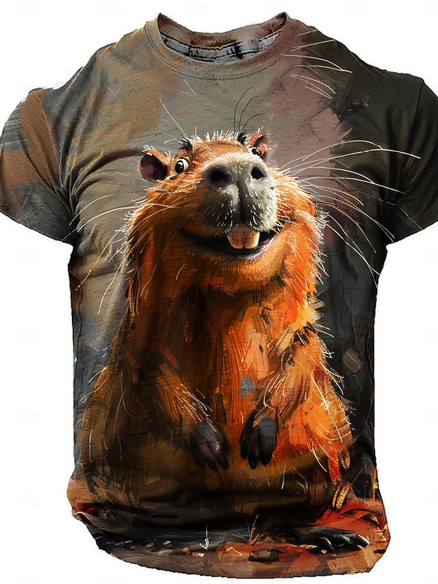 Fun Animal Print T-Shirt main image 1