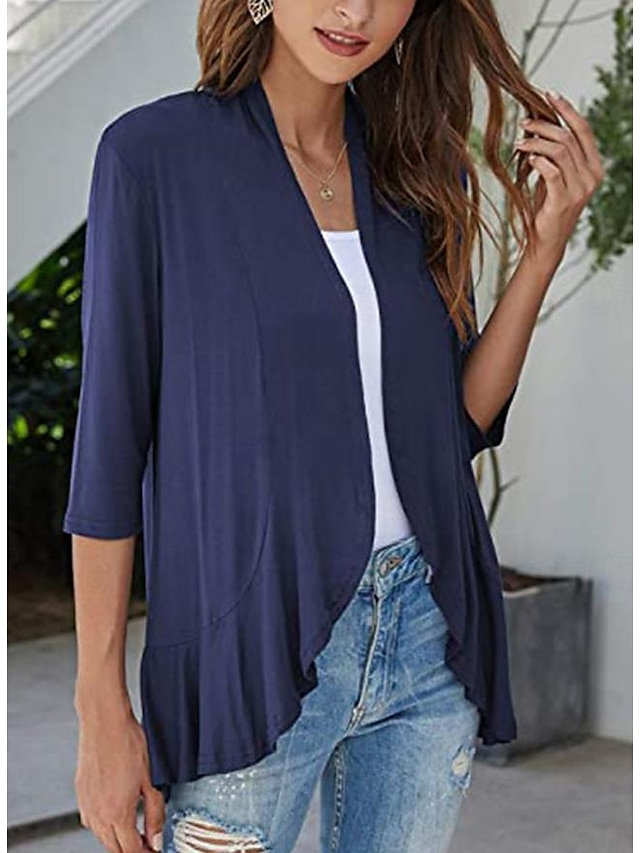  cappotto maglione blu