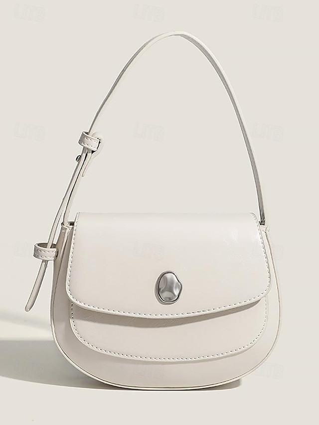  elegáns fehér bőr válltáska nőknek - stílusos kis crossbody táska alkalmi és formális ruhákhoz
