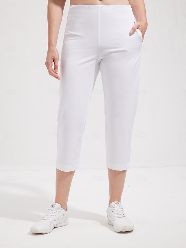  Dam Golfshorts Vit Shorts Golfkläder för damer Kläder Outfits Bär kläder