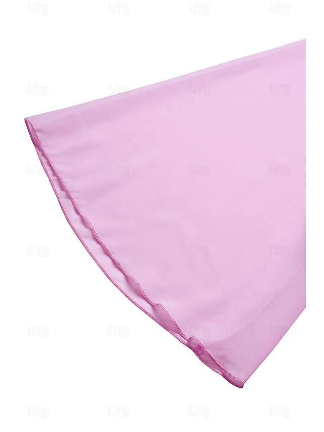 BASIC DRESS ROUND NECK LONG SLEEVES (CATCH ME - B&W, PINK)