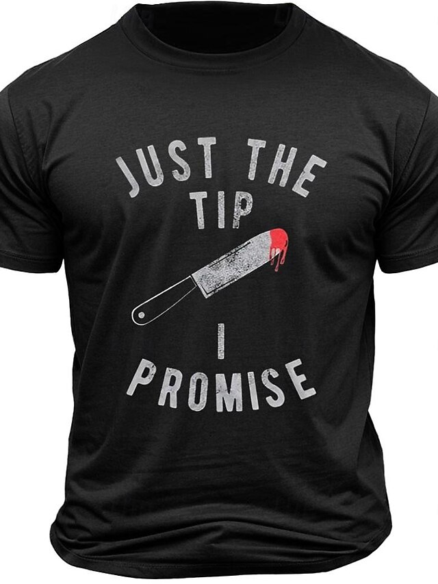  Hombre Víspera de Todos los Santos Letras estampadas Camiseta Camiseta superior 100% Algodón Manga Corta Gráfico Camisa Negro Azul Oscuro Gris Oscuro Camiseta cómoda Calle Deporte Ropa de diseñador