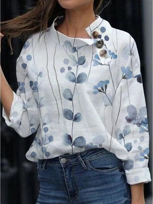 LCDIUDIU Chemise Femme Chic Et Élégant,Femmes Blouse Chemise À Manches Longues Rouge Satin Revers Bouton Stripe Base Tops Casual Élégant Blouse Bureau Mode Chemises,M