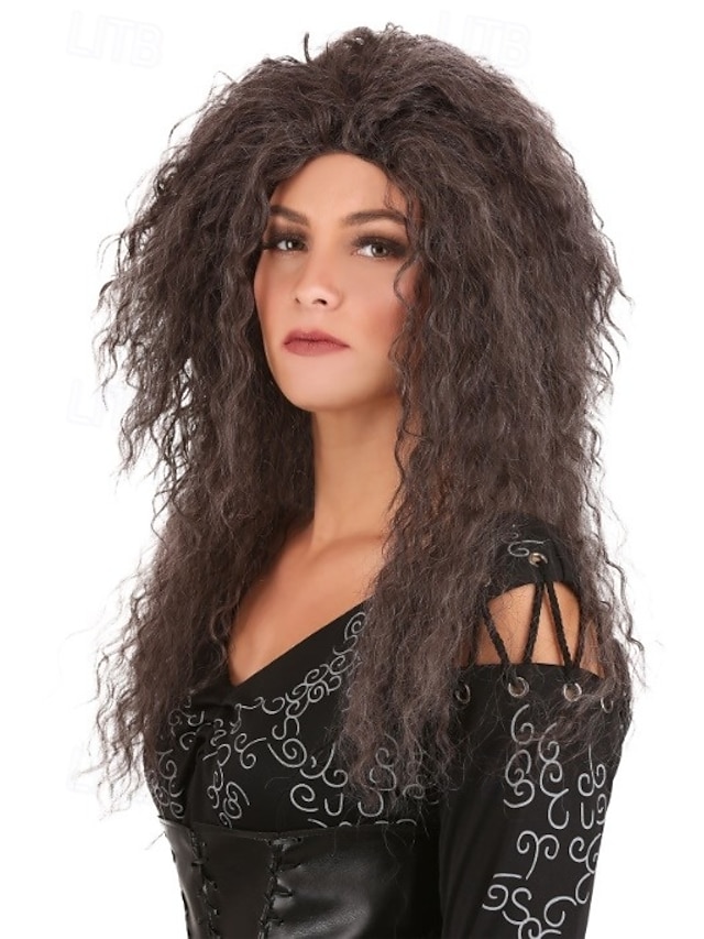  perucă de vrăjitoare complicată pentru femei peruci de petrecere cosplay de Halloween
