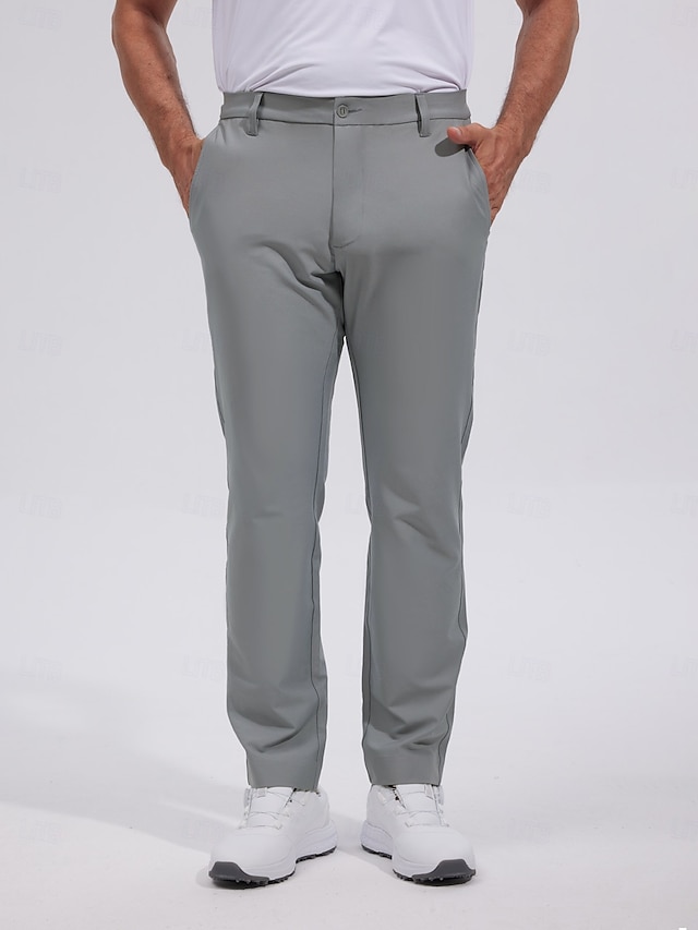  Per uomo Pantaloni da golf Nero Grigio Pantaloni Abbigliamento da golf Abbigliamento Abiti Abbigliamento