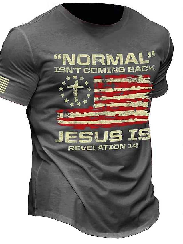 T-shirt Patriotique Homme - Drapeau Américain, Merci Aux Fermiers Et Vétérans - Taille S à 4XL - Coton 100% - Neuf