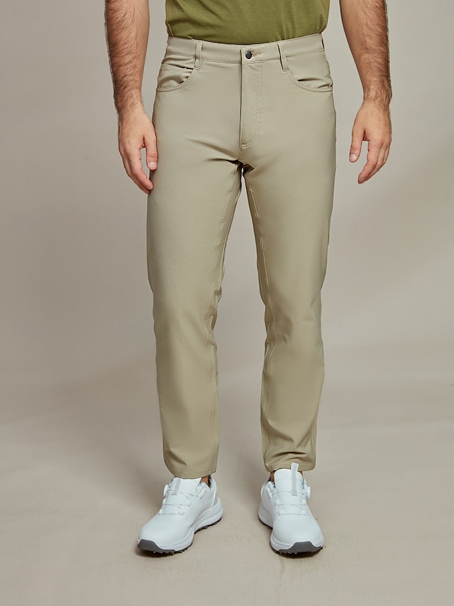  Herr Golfbyxor Khaki grön Underdelar Golfkläder Kläder Outfits Bär kläder