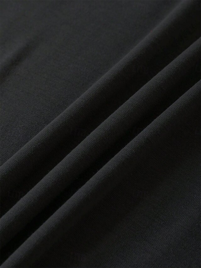 100% cotton t-shirt Black