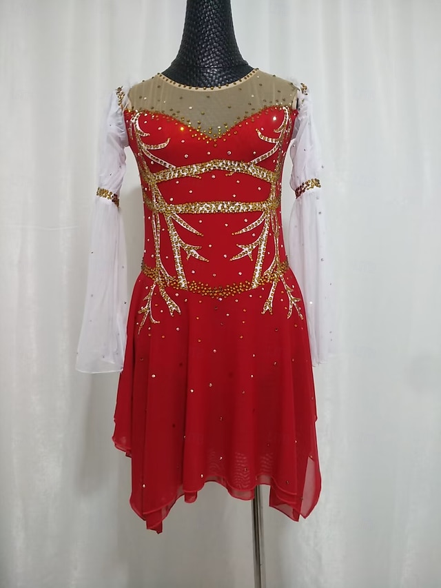  Figure Skating Costumes Artistic Gymnastics Costumes Ice Skating Performance Costumes Rhythmic Gymnastics Performance Costumes Sportswear
