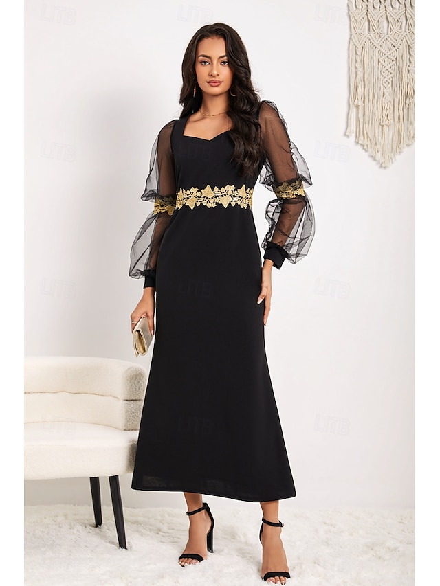 cream summer dress Midi Size:Free Custom size Men's Business Casual Dress badge_Birthday Sale