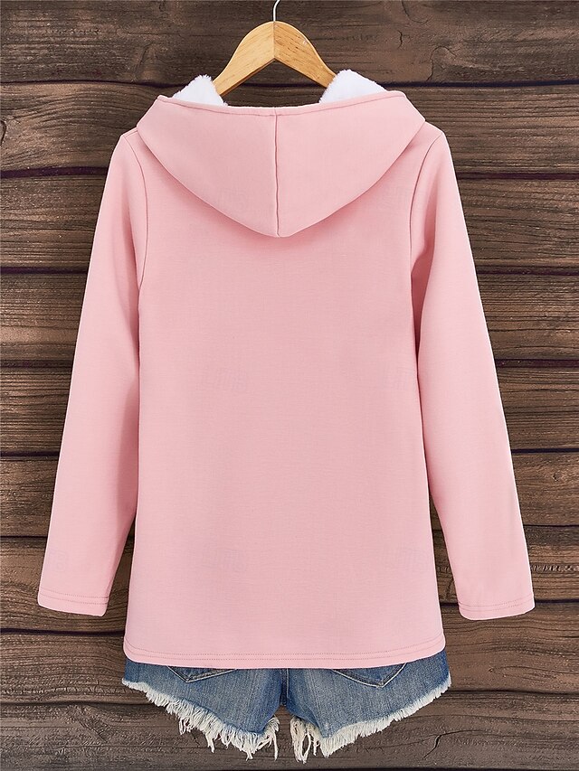 Women's Loungewear Set Hoodie and Joggers Casual Cold Weather Phrase