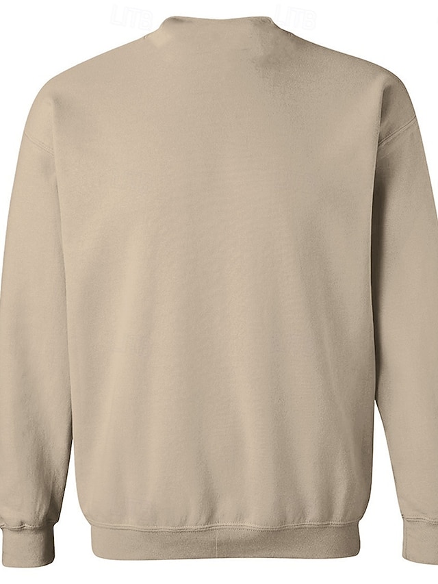  Fantasma Humano Hombre Estilo lindo Impresión 3d Sudadera Fiesta Víspera de Todos los Santos Deporte Halloween Sudaderas Azul cielo Beige Cuello Barco Cuello redondo Invierno Primavera & Otoño