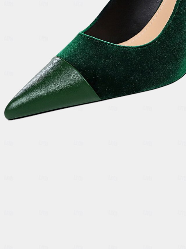 Elegant Women's Burgundy Pointed Toe Stiletto Slingback Heels – Chic and Sophisticated Shoes for Evening Wear, Parties, or Formal Events 11