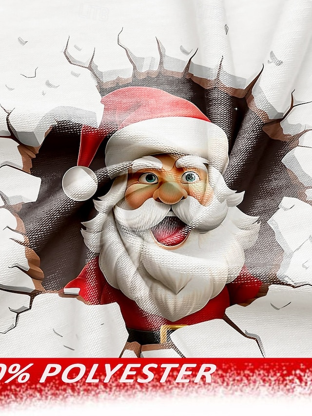 Shirtgeil Maglietta Natale Neonato – Babbo Natale Tenero, Manica Lunga, Cotone Oeko-Tex Per Bimbi E Bimbe