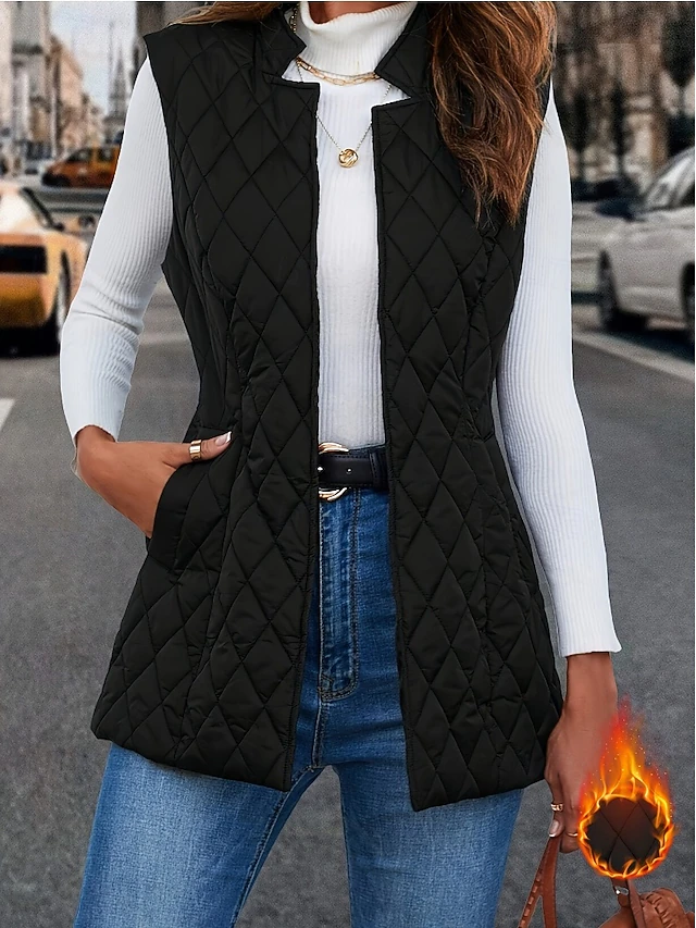 Women's Shrugs Sleeveless V Neck New Year Black Spring Fall Winter 6