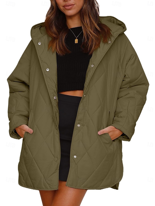  Womens Jacket Fleece Lapel short cotton-padded jacket