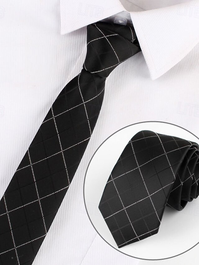 Men's Neckties Sexy Patterned Wedding Party Daily Wear 2024 7.49