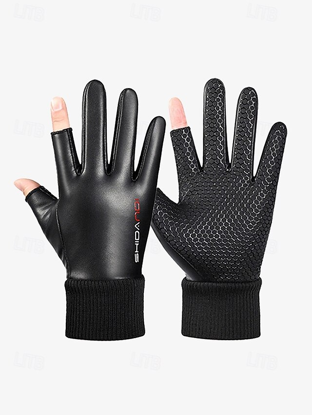 Waterproof Touchscreen Winter Gloves for Men NonSlip Grip and