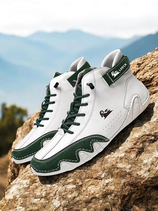 Women's Pink and White High-Top Sneakers - Casual Athletic Shoes with Lace-Up Closure and Velcro Strap, Perfect for Sporty and Everyday Wear 22