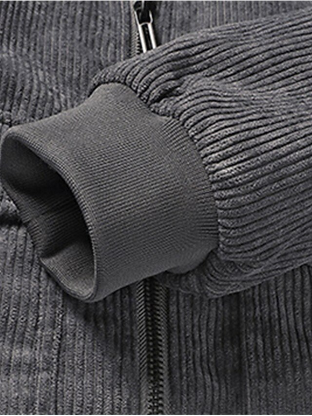 Men's Winter Jacket Fleece Jacket Casual Jacket Daily Vacation Thermal