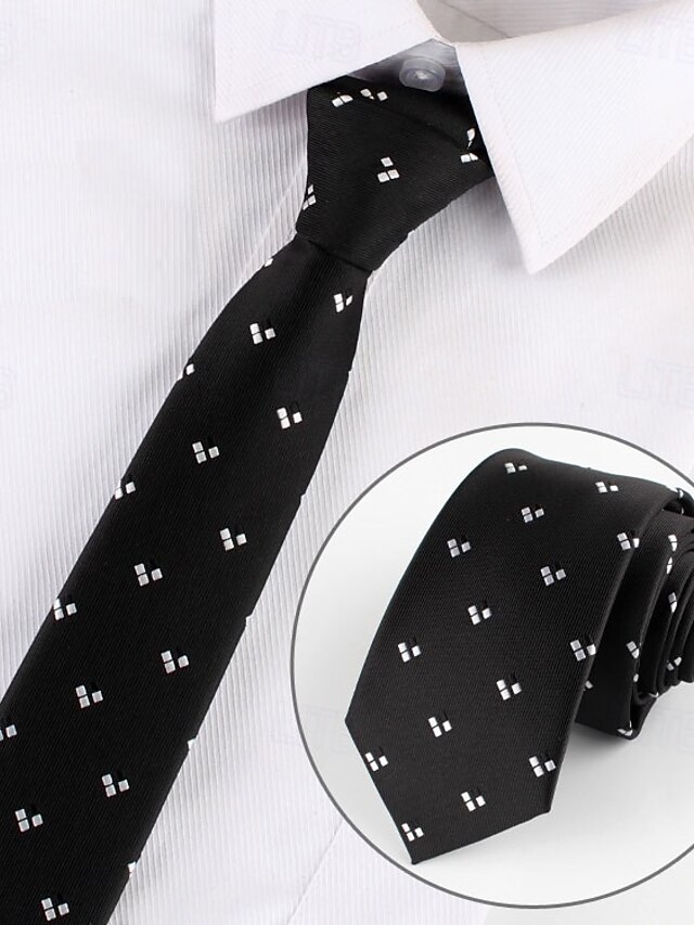 Men's Neckties Sexy Patterned Wedding Party Daily Wear 2024 7.49