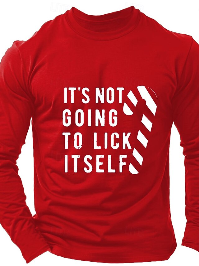 Christmas Letter Printed funny christmas Black Red Green T shirt Tee