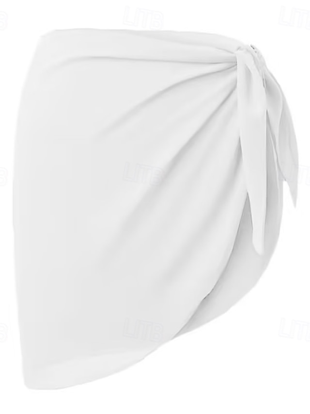  Femme Maillots de Bain Vêtement couvrant Maillot de bain Vacances Mode Couleur unie Sans Manches Maillots de bain