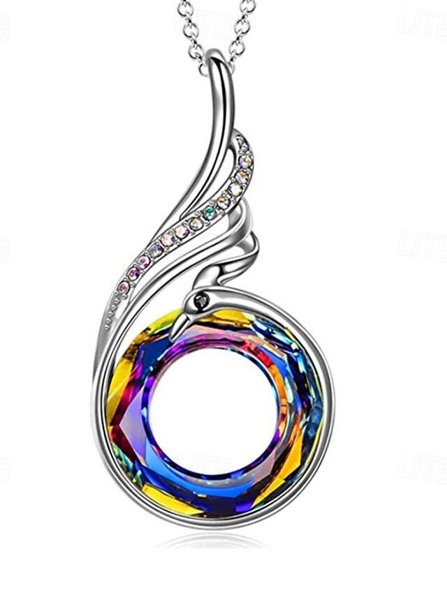  Colares com Pendentes Cristal Natural Mulheres Moda Clássico Colar Para Festa Aniversário Rua