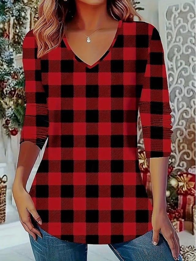  Femme Rouge Bleu Motif Guépard Bandes horizontales Imprimer du quotidien Rendez-vous Elégant Mode Bohème S