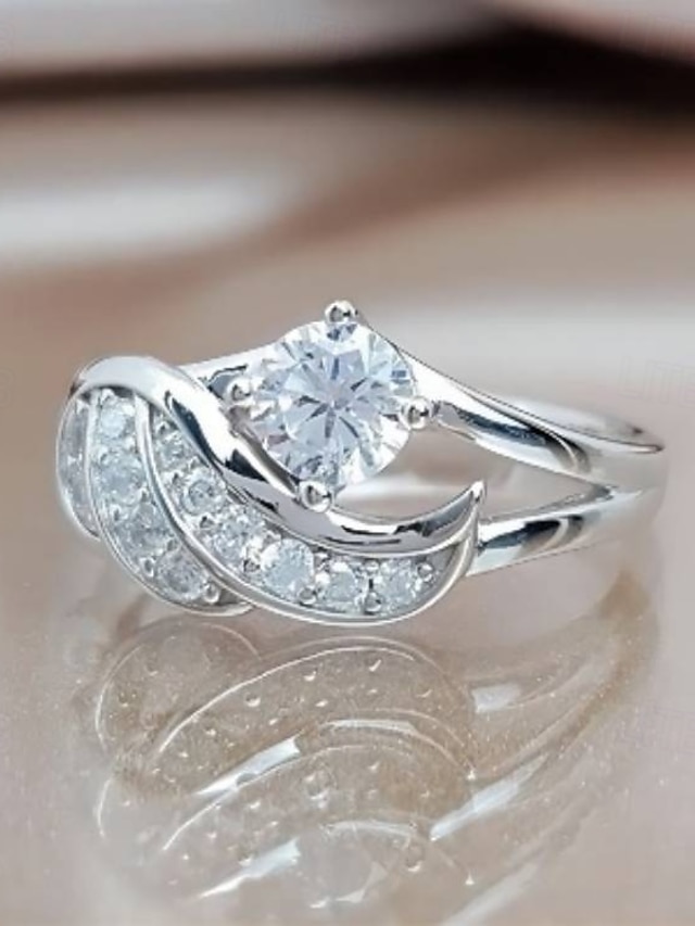  Anello Feste Laurea Argento Oro Cromo