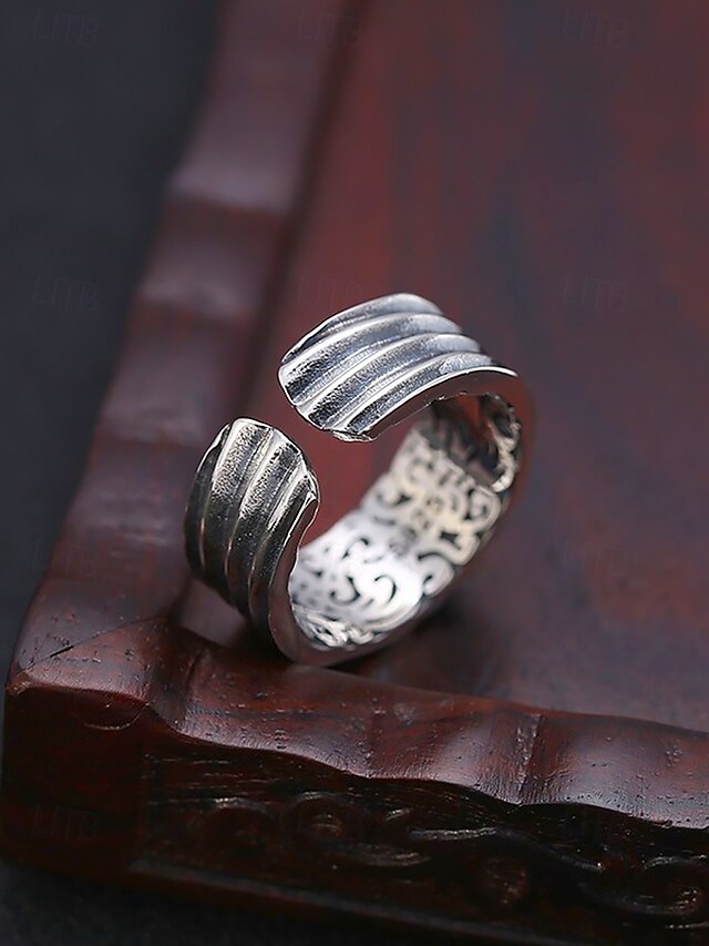 Men's Adjustable Vintage Ring - Eye of Providence Design, Perfect for ...