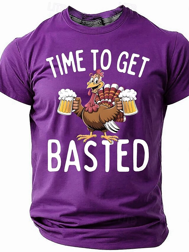 T-shirt Humour Thanksgiving '67 Bruh Turkey' - Graphique Drôle - Taille Et Couleur Au Choix - Neuf Avec étiquettes