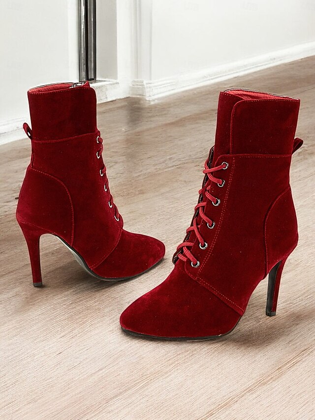 Women's Yellow Lace-Up High Heel Boots – Bold and Trendy Footwear for Fashion-Forward Outfits and Special Occasions 13