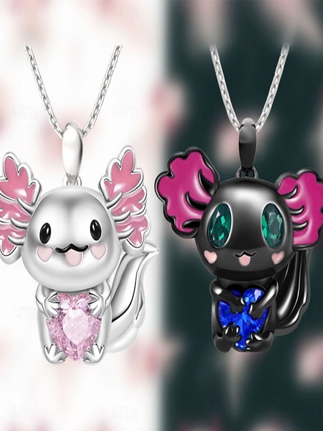  Necklace Chrome Women's Fashion Cute Classic Animal Lovely Geometric Necklace For Daily