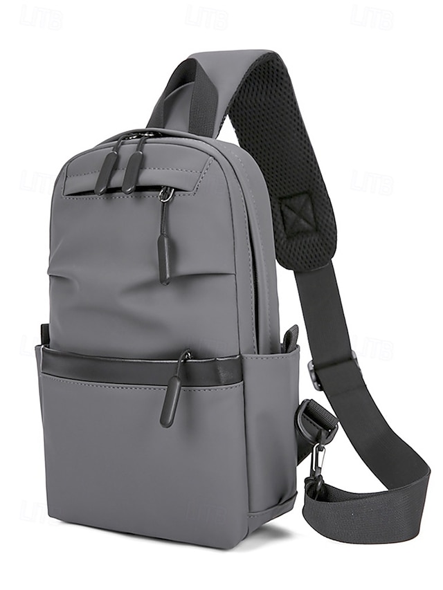  Pánské Crossbody kabelka Taška přes rameno Na rameno Nylon Venkovní Běžné / Denní Zip Více kapes Velká kapacita Lehká váha Pevná barva Černá Modrá Šedá