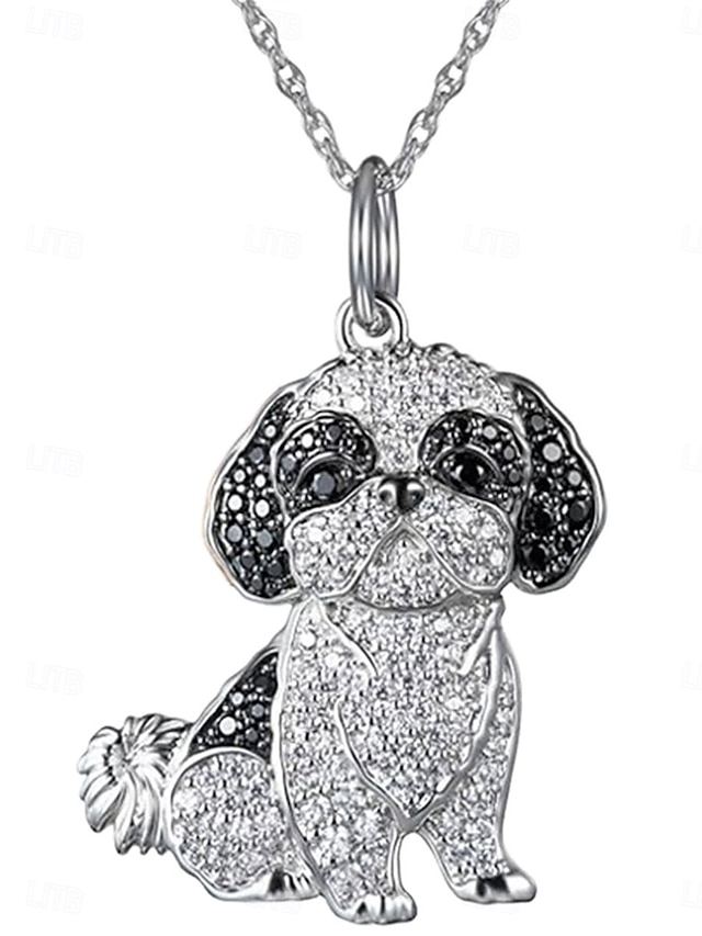  Necklace Chrome Women's Fashion Cute Classic Animal Lovely Geometric Necklace For Daily