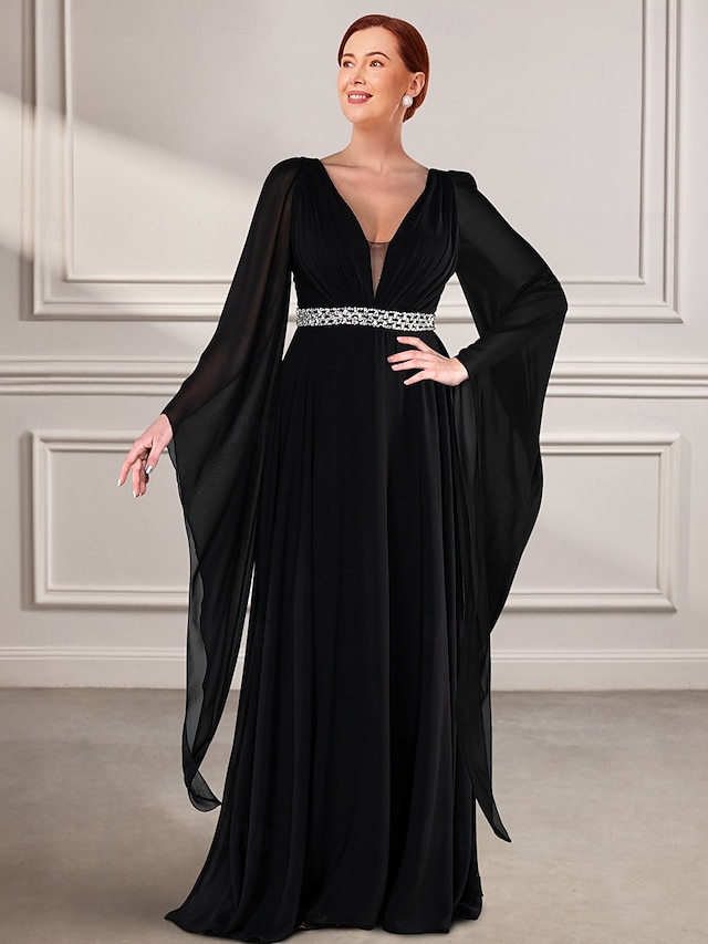 Robe Longue En Soie De Lait Pour Femme - Décolleté à Ruban élégant - Couleur Unie Pour Occasions Formelles Ou Décontractées