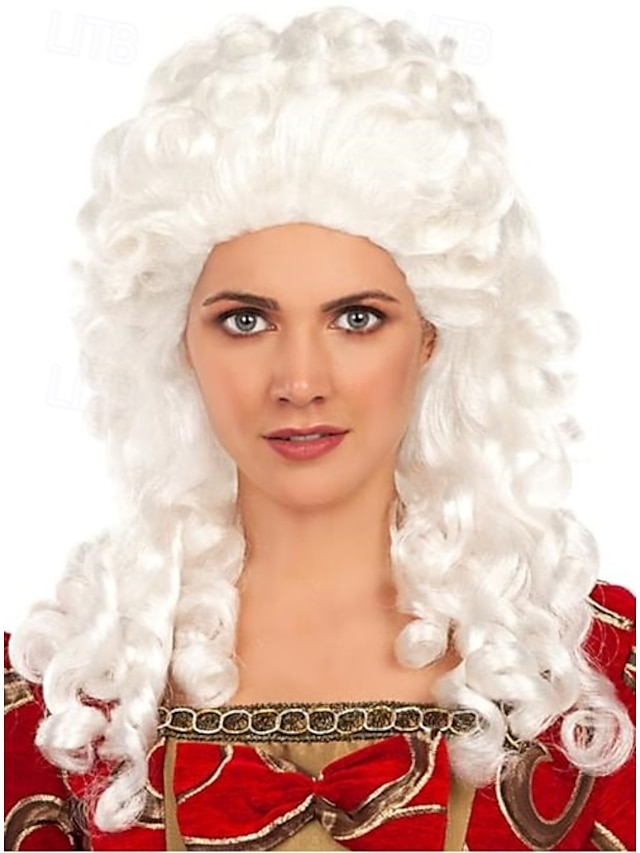  Baroque wig For Carnival Fancy Dress Party Cosplay Women Costume Accessories