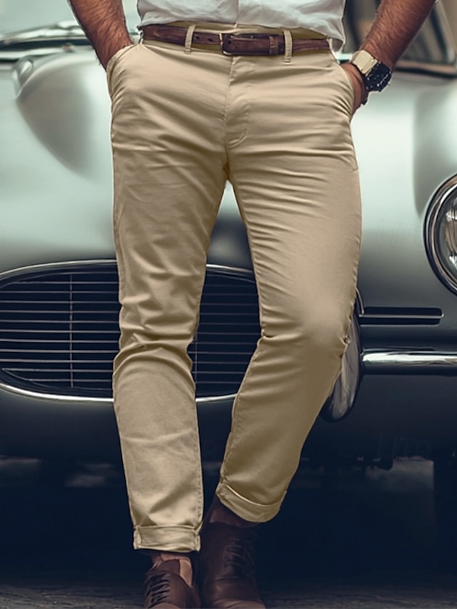 HUGO BOSS Kaito Slim Fit Pantalon Met Stretch • Zwart • De Bijenkorf