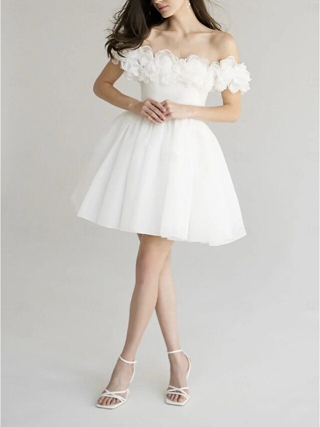 Juliet 835W Short A Line Cocktail Dress main image 0