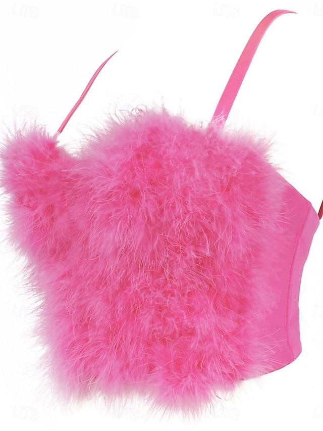 女性用 ウエストシンチャー 補正下着・補正インナー バックレスNightwearPOLY デート クラブ 祭り ソリッド セクシー ブラック ピンク ブルー 夏
