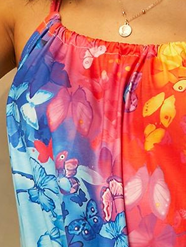 Women's Mini Dress Petite Dress A Line Dress Vacation Party Outdoor Party Holiday Regular Fit Pure Color Sleeveless V Neck