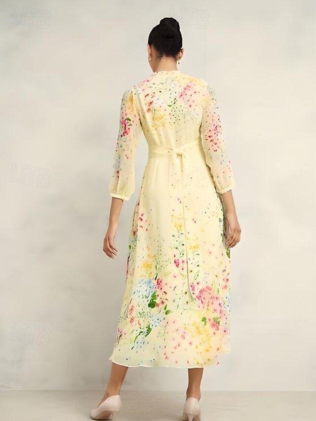 Robe de mère de la mariée en A-line élégante simple minimaliste ...